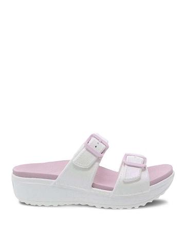 Sandales Dansko Kandi Pearl Molded Femme Blanche | FR 042GSO